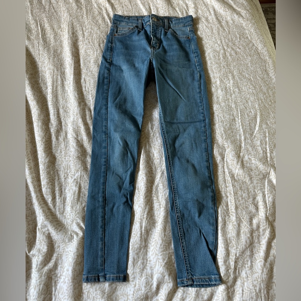 Top Shop High Rise Skinny Jeans
